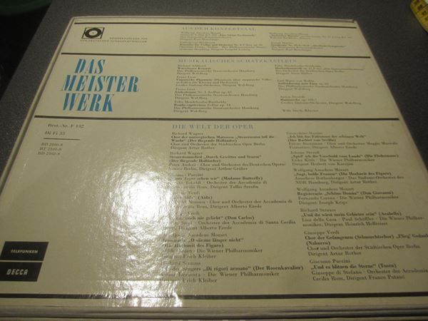 Dischi in vinile: Schallplatte Das Meisterwerk – Usato da Zürich venduto da Motzkuh 1