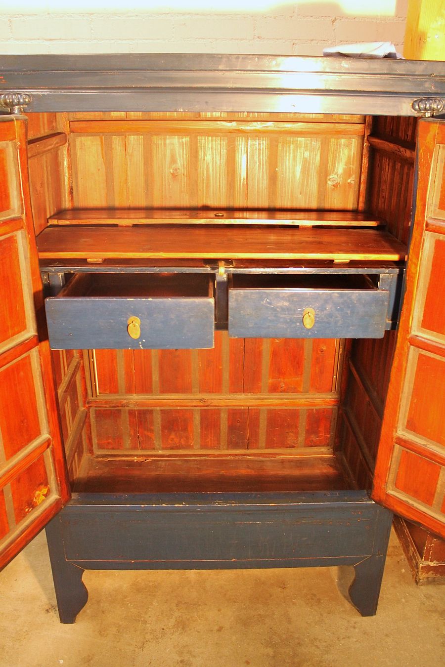 Armadi: Blauer asiatischer Schrank – Usato da Reinach BL venduto da bk_brockireinach 2