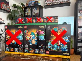 LEGO Pokémon 72153 – Venusaur, Charizard & Blastoise – OVP –