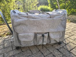 Tier Transport Box, Ziehwagen mit Rollen