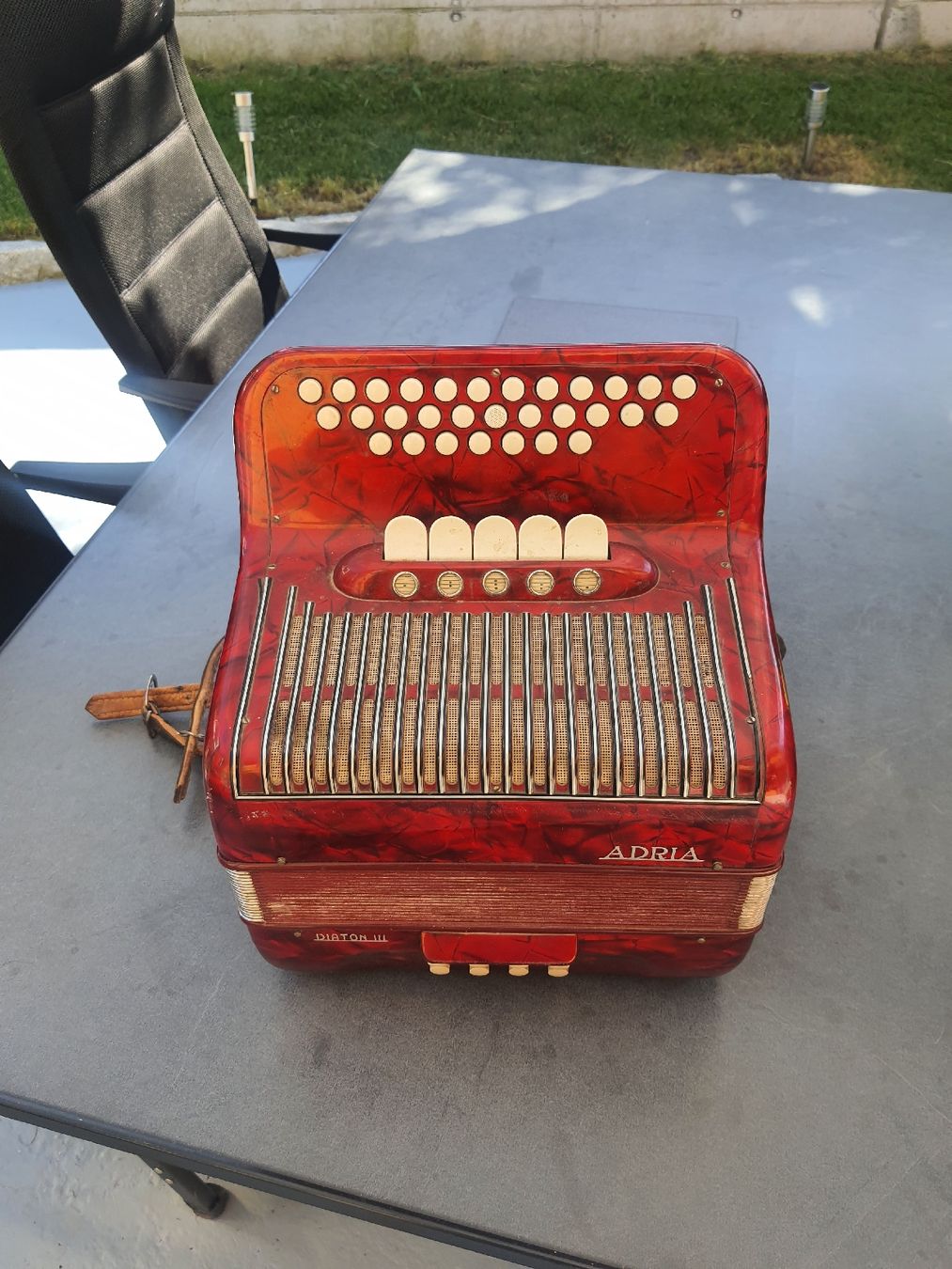 Adria Strumenti musicali: accordéon Adria diatonique  – Usato da Pont-de-la-Morge venduto da Mirabelle0 1