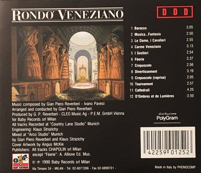 CD: Rondo Veneziano - Barocco – Usato da Grüningen venduto da azulblanco 1