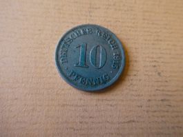 Dt. Reich 1915 J, 10 Pfennig