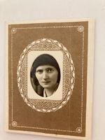 Antiker Passepartout,  austauschbar, Dame um 1920