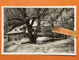 Winterliche Ansichtskarte Kilchzimmer, ob Langenbruck B-Jura