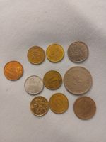 Lot de pièces de monnaie internationales diverses Asie
