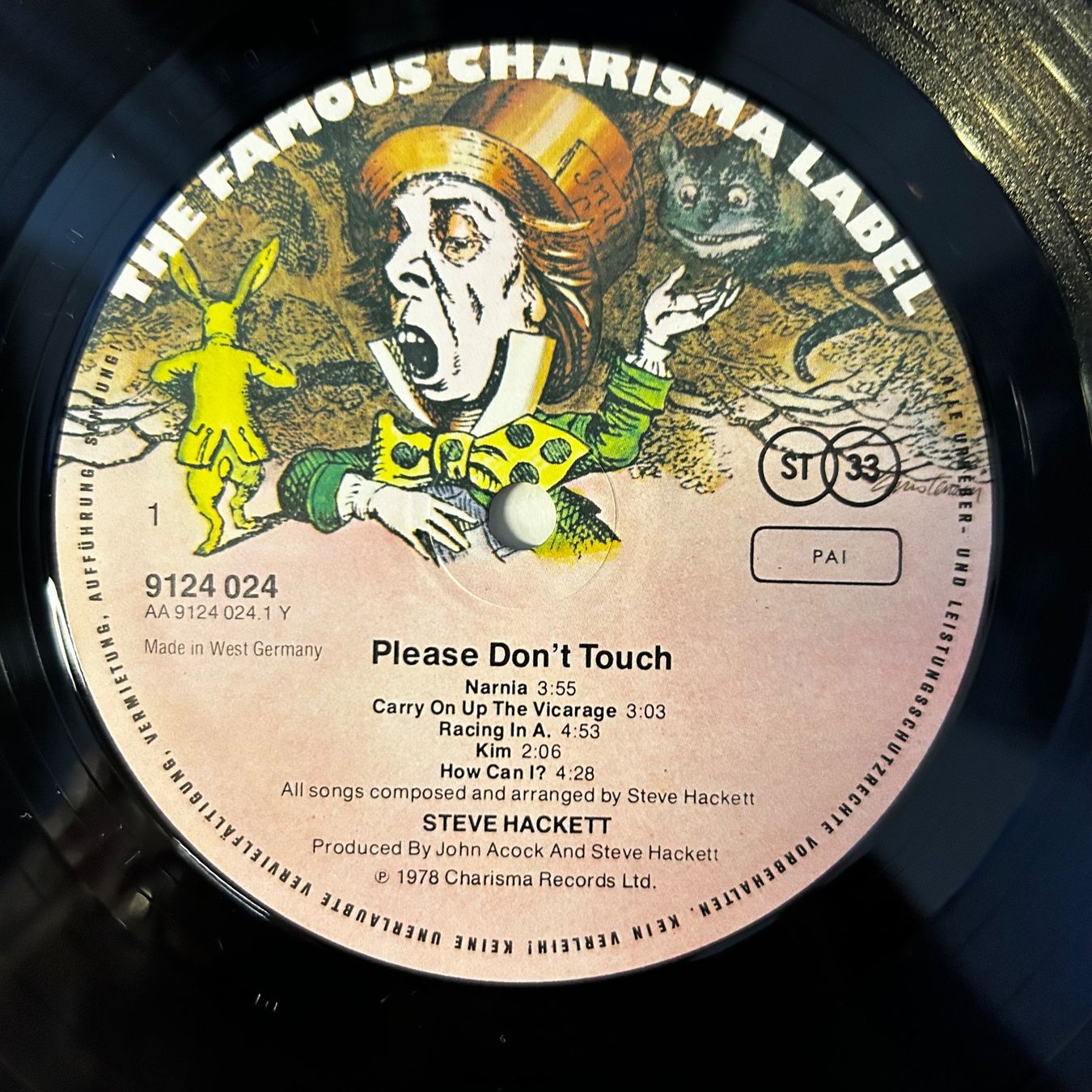 Dischi in vinile: Steve Hackett - Please Don't Touch! Vinyl Schallplatte 1978 – Usato da Aesch BL venduto da BernisFlomi 2