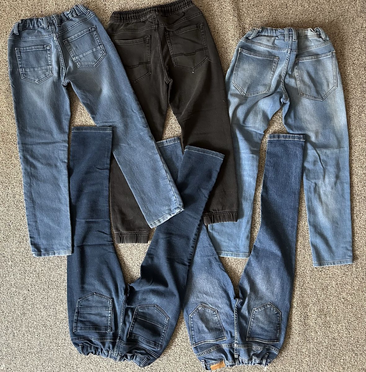 Hosen: Jeans 5er Pack div. Marken Grösse 146 – Gebraucht aus Laufenburg von Mactso 1
