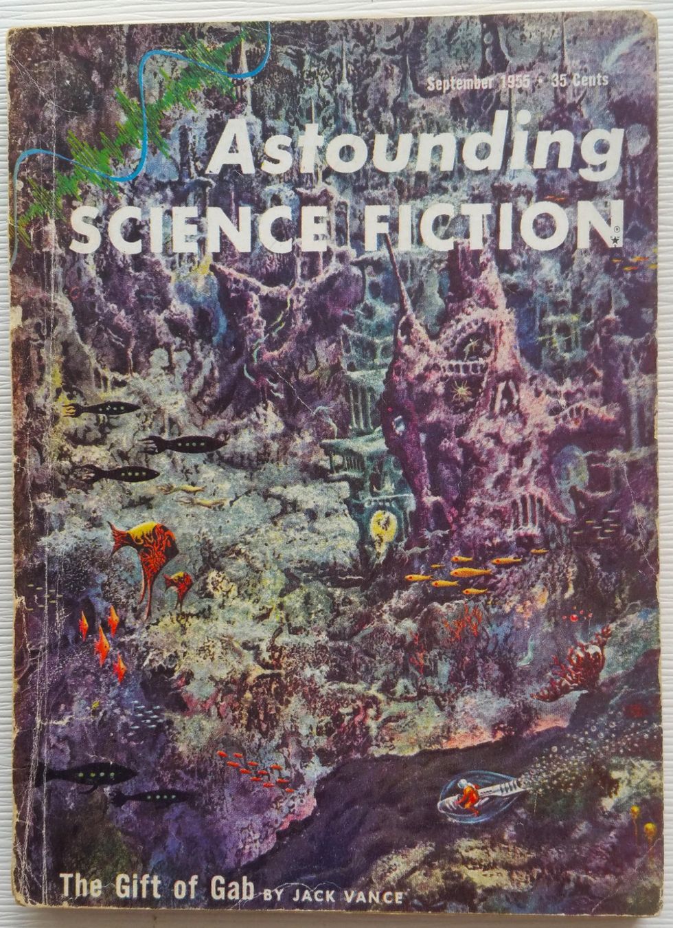 Bücher: 1955  4x Astounding SCIENCE FICTION – Gebraucht aus Oberriet SG von Krishna111 4