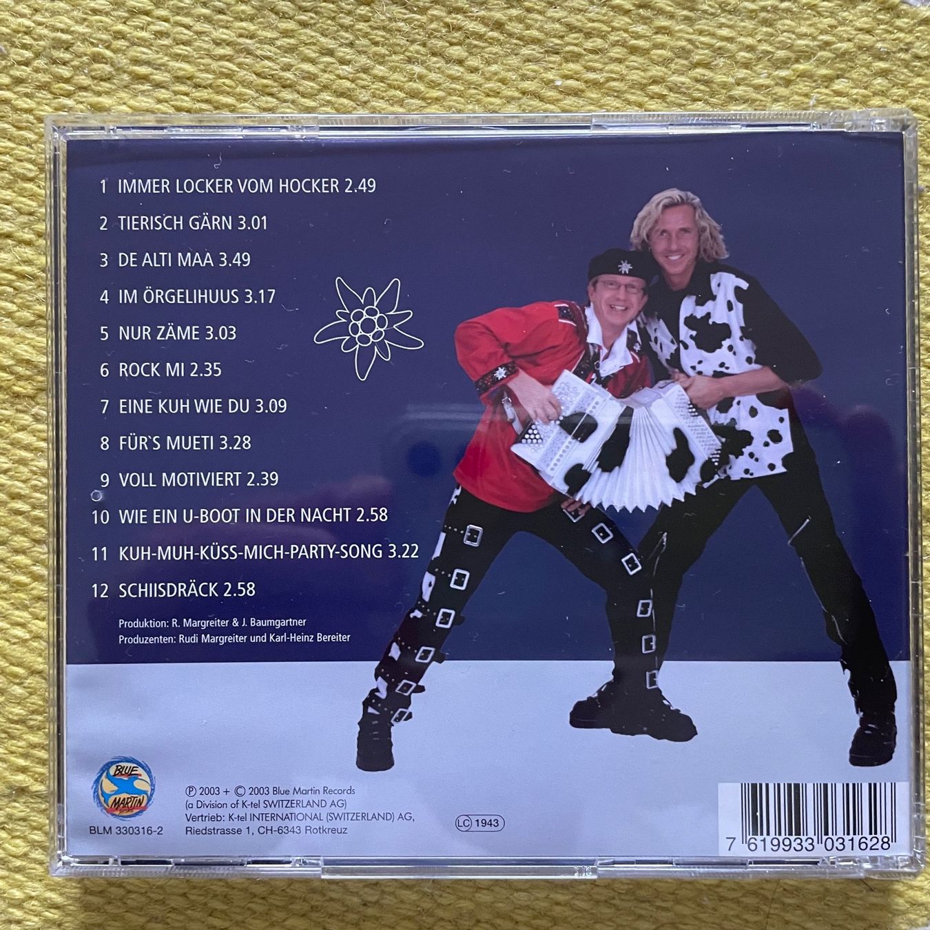 CD: CHUELEE-MIT UNTERSCHRIFTEN IMMER LOCKER VOM HOCKER – Usato da Rorschacherberg venduto da CD-Roli 1