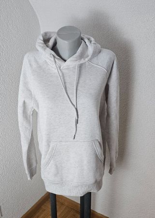 Warmer Pullover Sweat Hoodie Hellgrau Gr. M neuw.