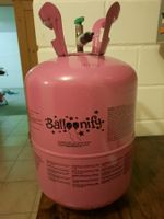 2x Helium / Ballongas Einwegzylinder (1x Originalversiegelt)