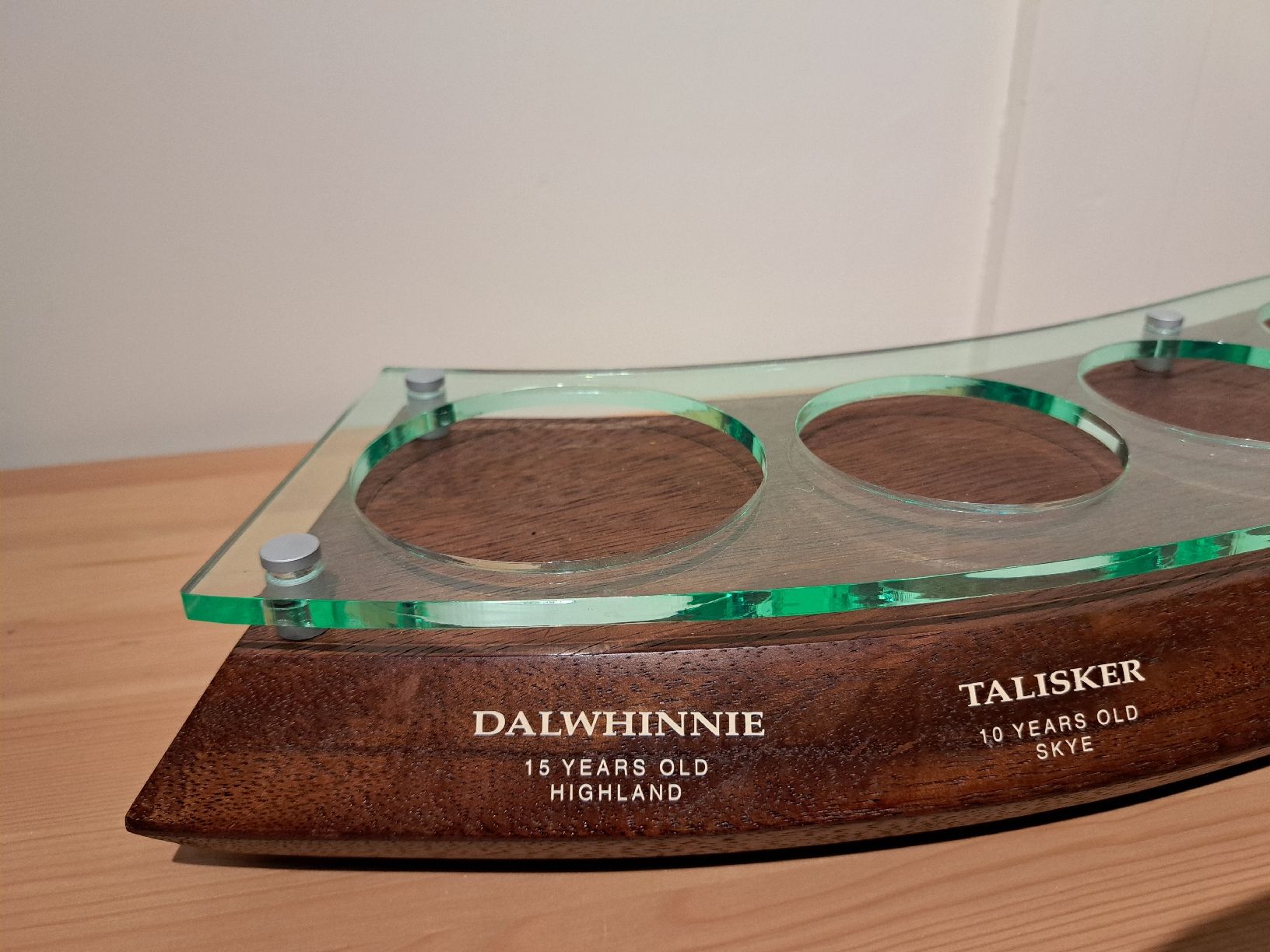 Vetrine: Classic Malts- Display aus Eiche Massiv whisky – Usato da Brittnau venduto da Prorex 1