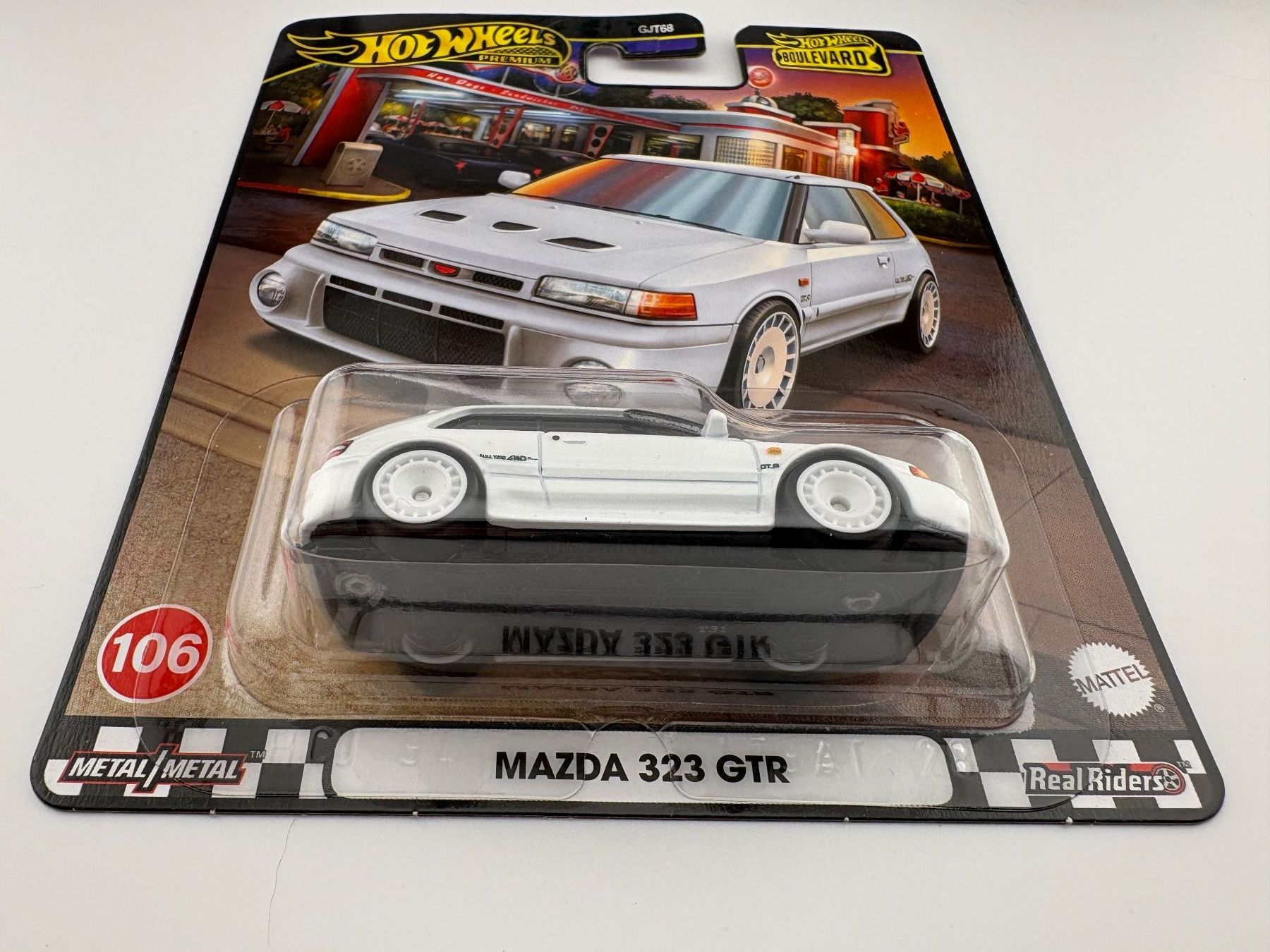 Hot Wheels Modellini d'auto: Hot Wheels Mazda 323 GTR Premium Boulevard #106 – Nuovo e nell'imballaggio originale da Flawil venduto da HeisseReifen 4