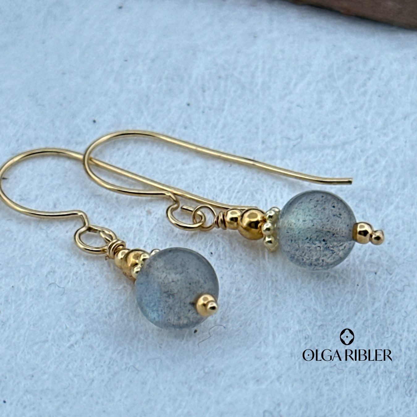 Olga Ribler Orecchini pendenti & Orecchini a lobo: Sterling Silber 925 Ohrringe mit Labradoriten – Nuovo (secondo la descrizione) da Luzern venduto da Schmuckoutlet 6