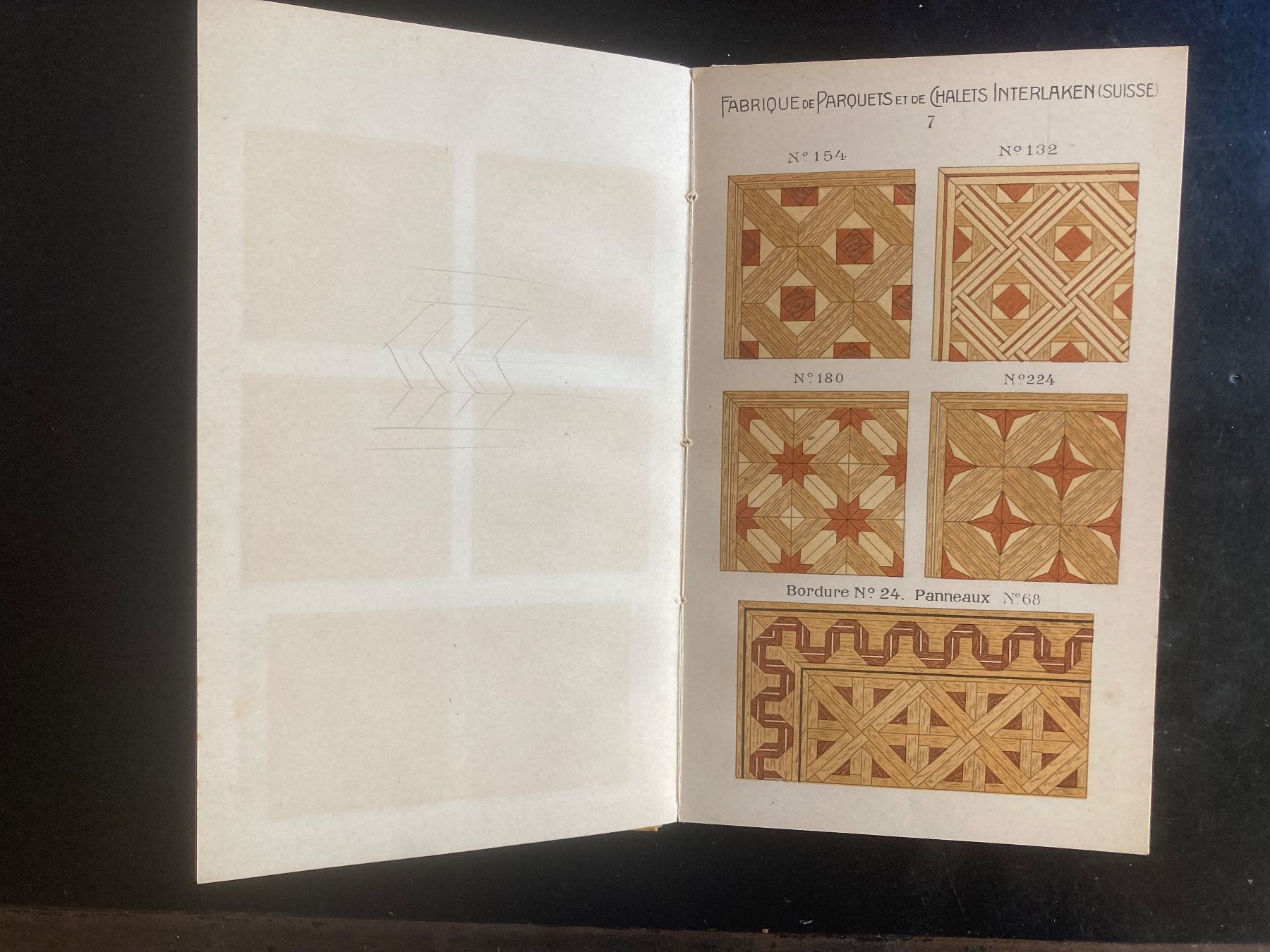 Libri: Musterbuch Parkettfabrik Interlaken – Usato da Bolligen venduto da Jerry127 1