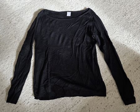 Pull noir Zebra - taille S