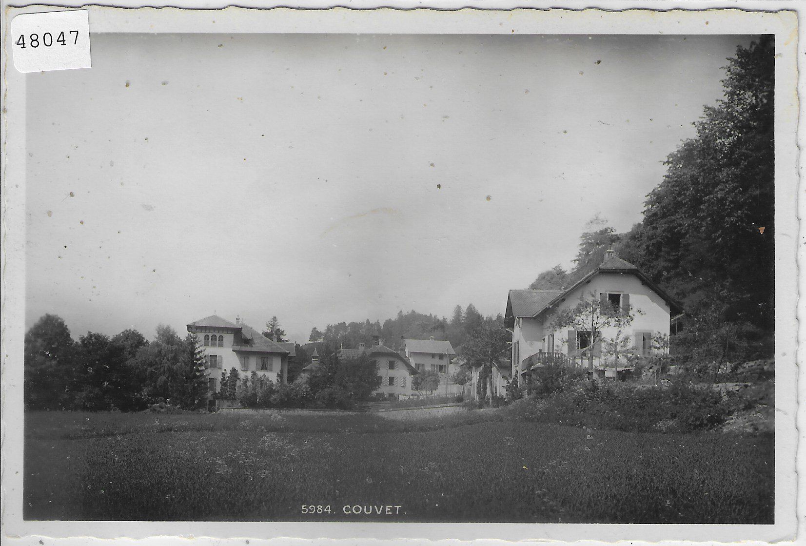 Cartoline postali: Couvet - Partie du village – Usato da Ettingen venduto da Kartenplanet