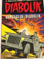 BERSAGLIO : DIABOLIK inedito N° 3 ANNO 1993 ( XXXII‪ )