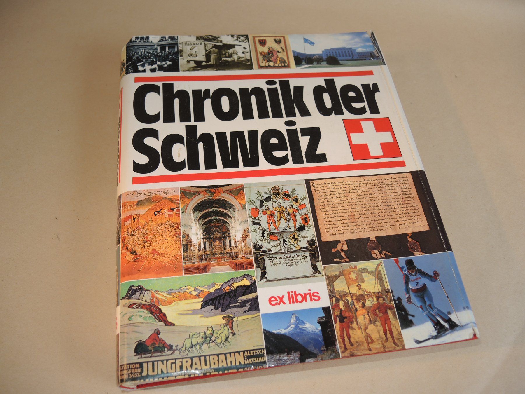Libri: Chronik der Schweiz - ex libris – Usato da Rorschach venduto da maeck8