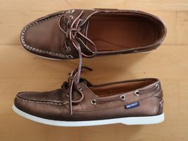 Boots Schuh /Loafer / Mocassins, Navyboot, Leder, Gr. 39