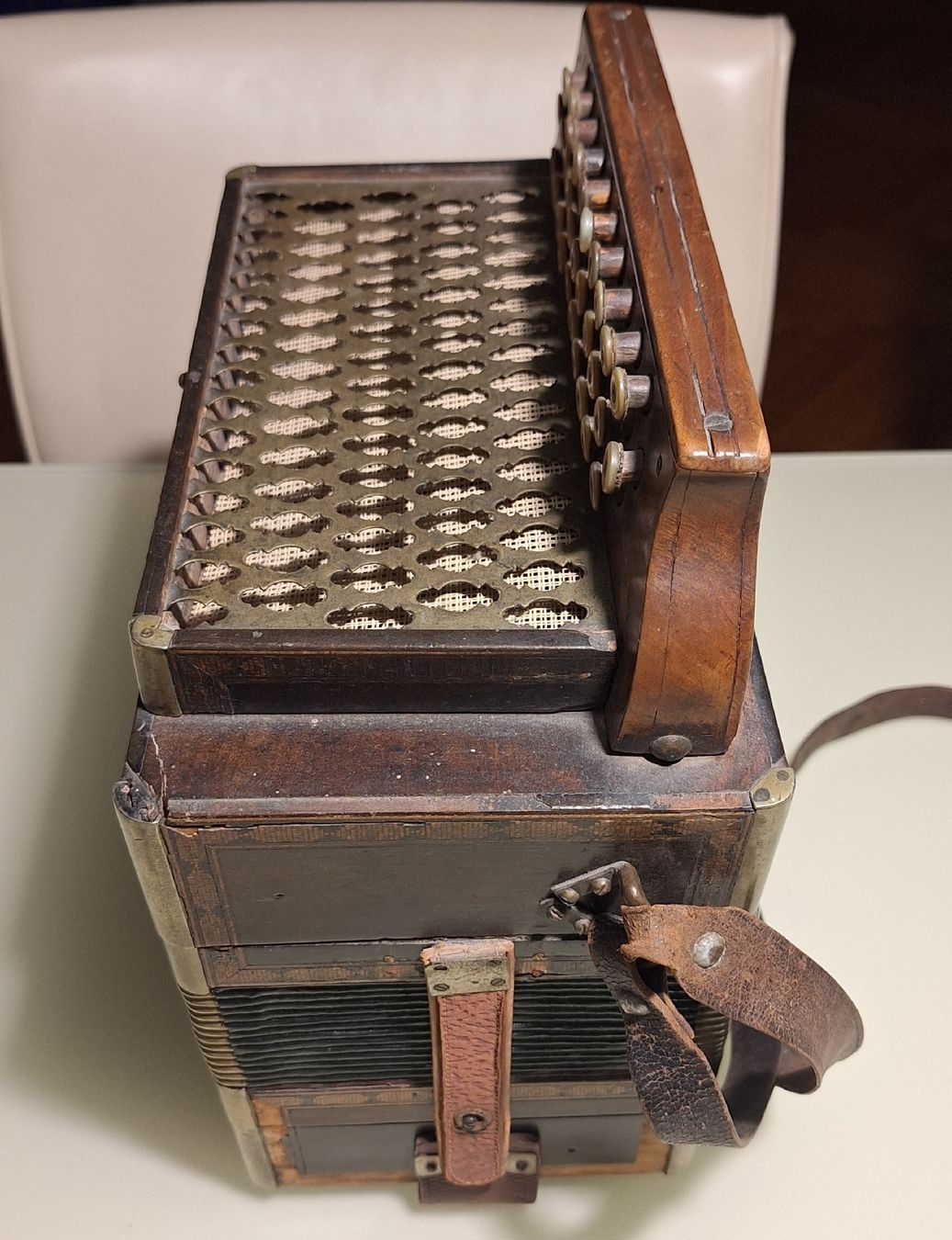 Musikinstrumente: Antike Handorgel – Defekt aus Jona von were47 2