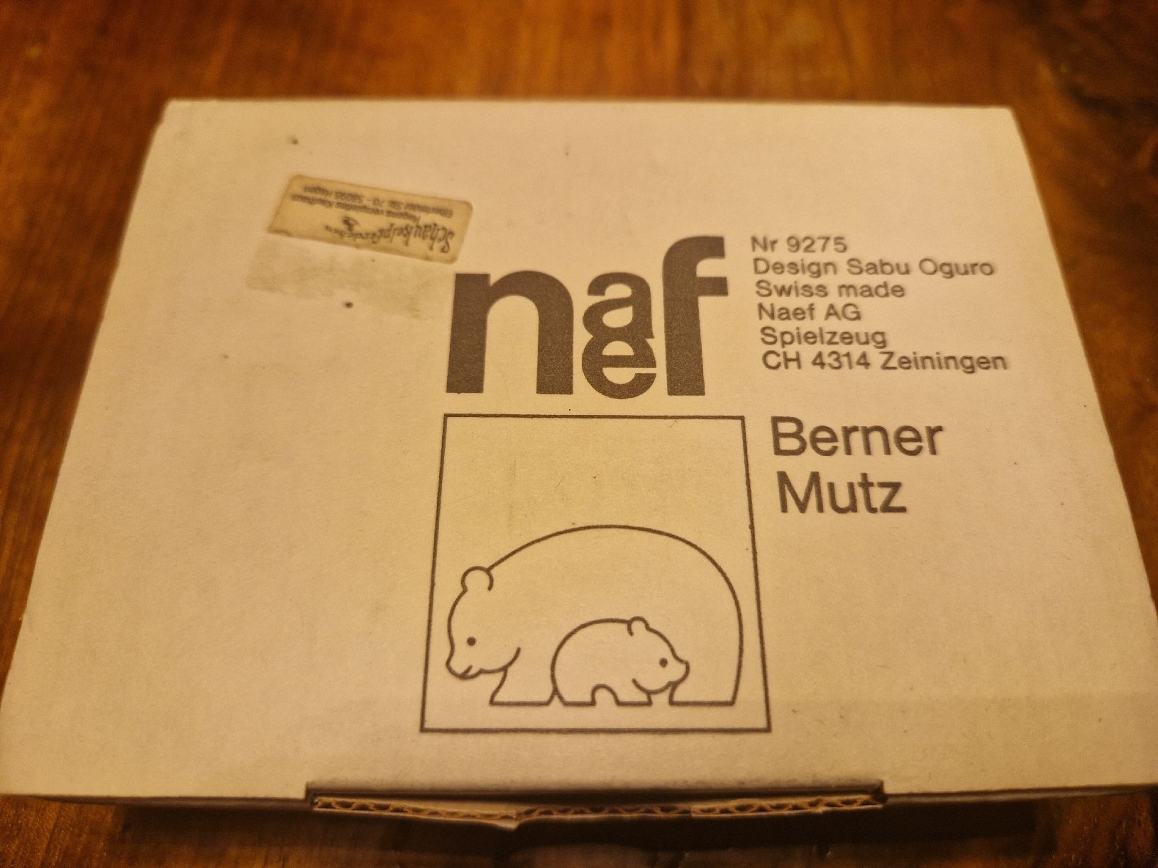 Naef Giocattoli: Berner Mutz von NAEF im Ok – Nuovo (secondo la descrizione) da Jona venduto da obm_wz65