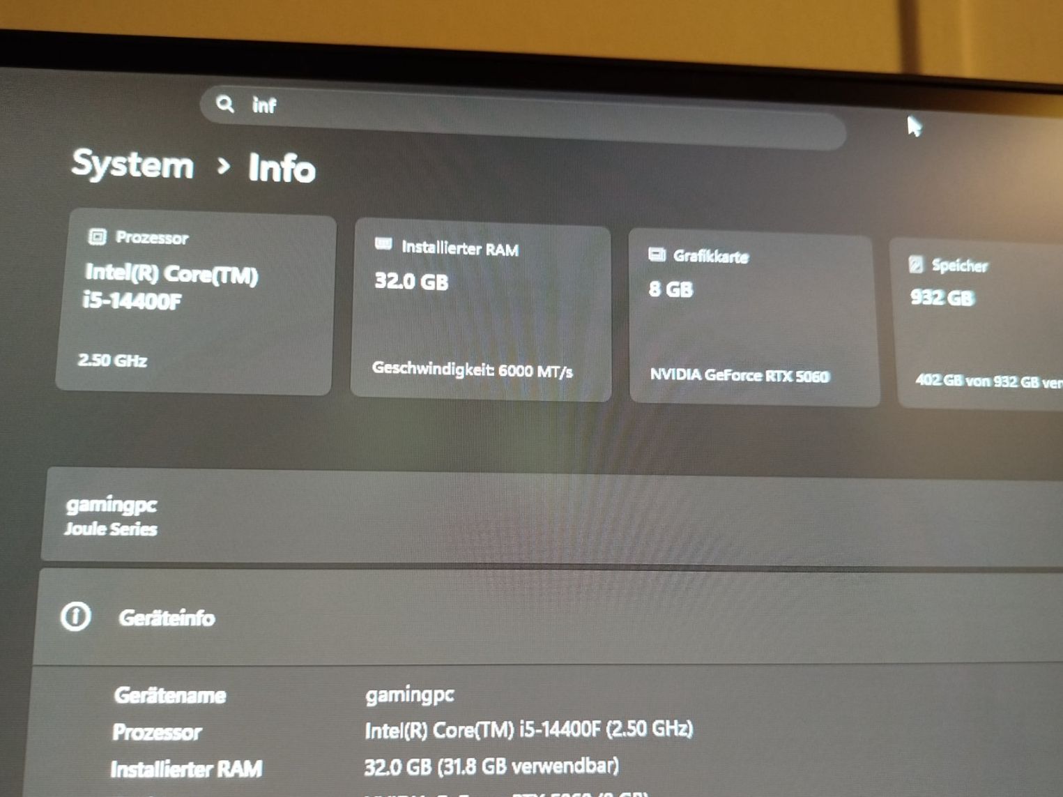 PCs: Joule Performance Gaming Pc – Neu (gemäss Beschreibung) aus Wasen im Emmental von lau_ydx5 4