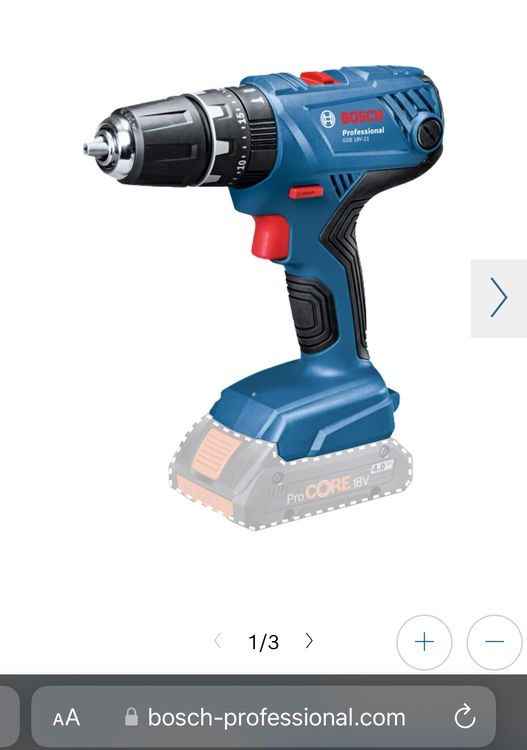Bosch Professional 18V accu schroefklopboormachine Solo GSB 18V-21 kopen? Boormachines