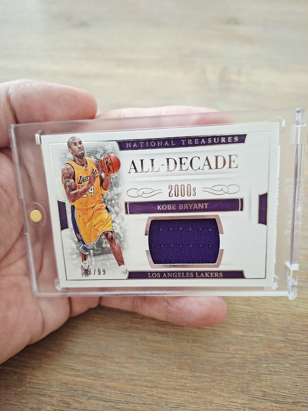 Nba Sammelbilder & Trading cards: KOBE BRYANT GAME-WORN – Neu (gemäss Beschreibung) aus Dietikon von tel_5nn5