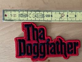 Tha Doggfather Patch Aufnäher Rock Punk Metal