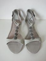Sandalettes grises CUIR MOLY HOLY new