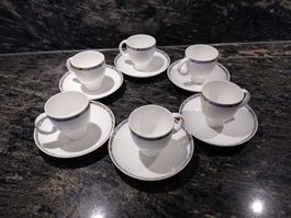 Villeroy&Boch Bari Espresso Tassen, 6er Set, Neuwertig!