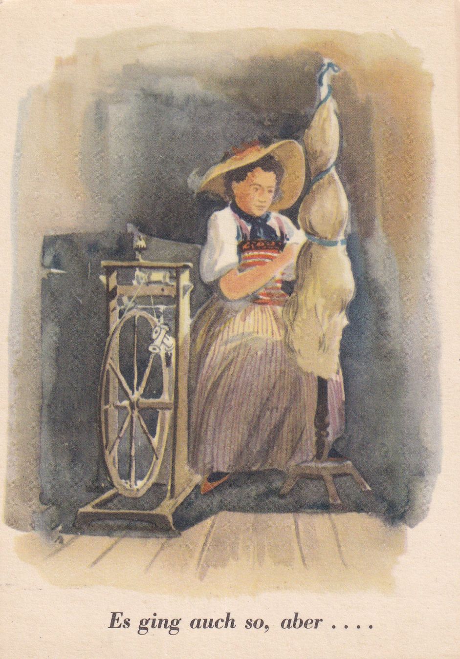 Cartoline postali: Es ging auch so, aber ... Brown Boveri Basel 1949 – Usato da Cormoret venduto da Pascalll2001