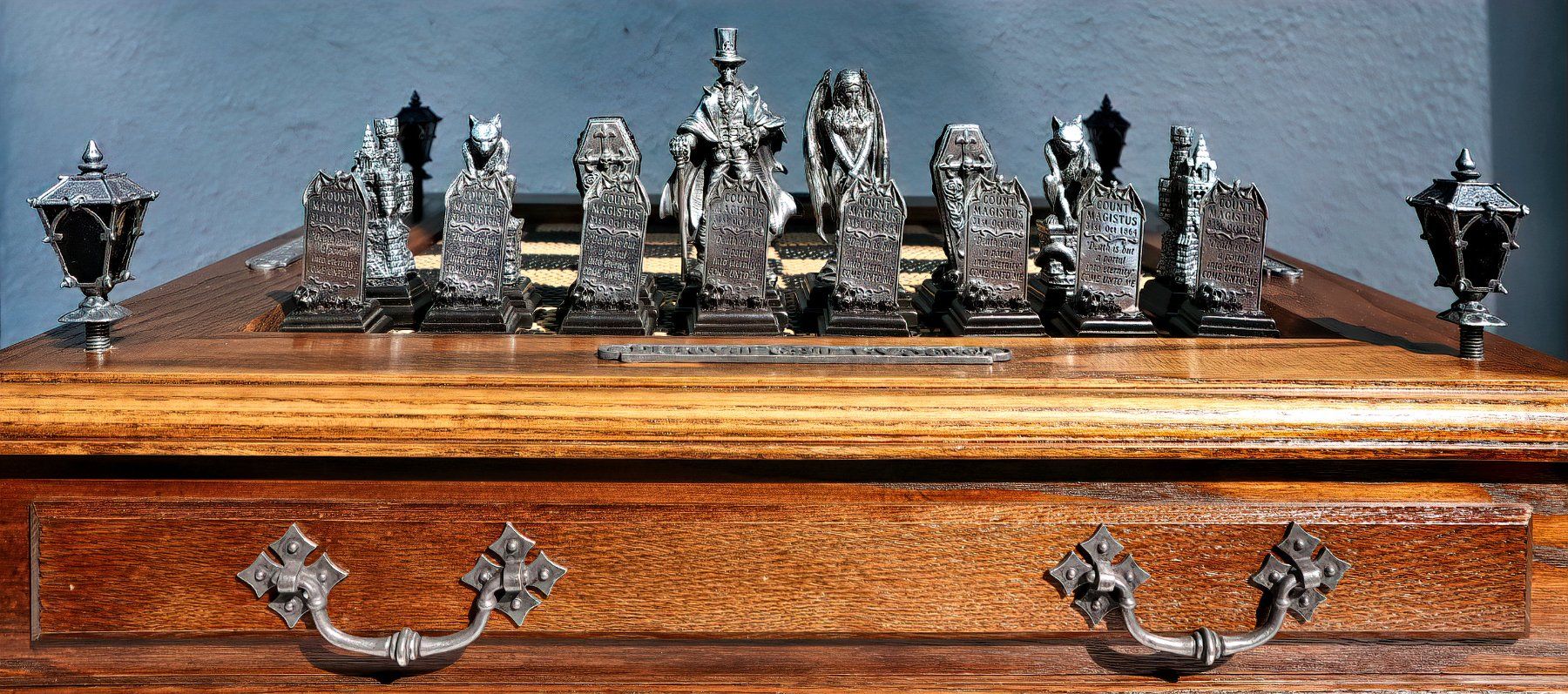 Toutes les décorations: Schach: "Count Magistus" Gothic-Design von Alchemy – Neuf (Voir description) à Rotkreuz par Radus24 1