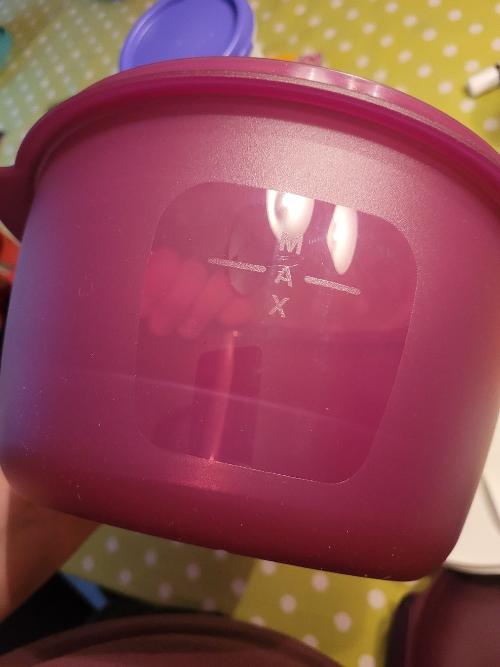 Tupperware Elettrodomestici da cucina: Tupperware Micro Rice Maker Large violet NEU – Nuovo e nell'imballaggio originale da Weingarten-Kalth venduto da Angela0124 3