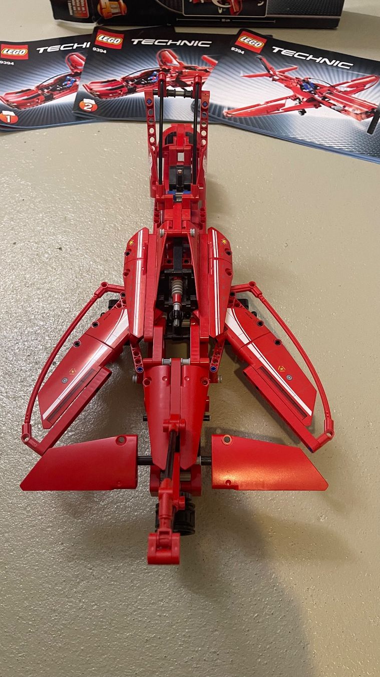 Technics Kit di costruzioni: LEGO Technic 9394: Rotes Flugzeug - Seltenes Modell! – Usato da zeihen venduto da Racer-71 3