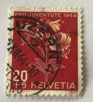 PRO JUVENTUTE  BRIEFMARKEN GESTEMPELT   
