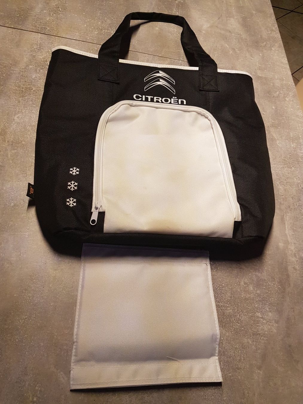 Borse: Sac publicitaire Citroën - sac réfrigérant – Usato da Villiers venduto da san_jn5w