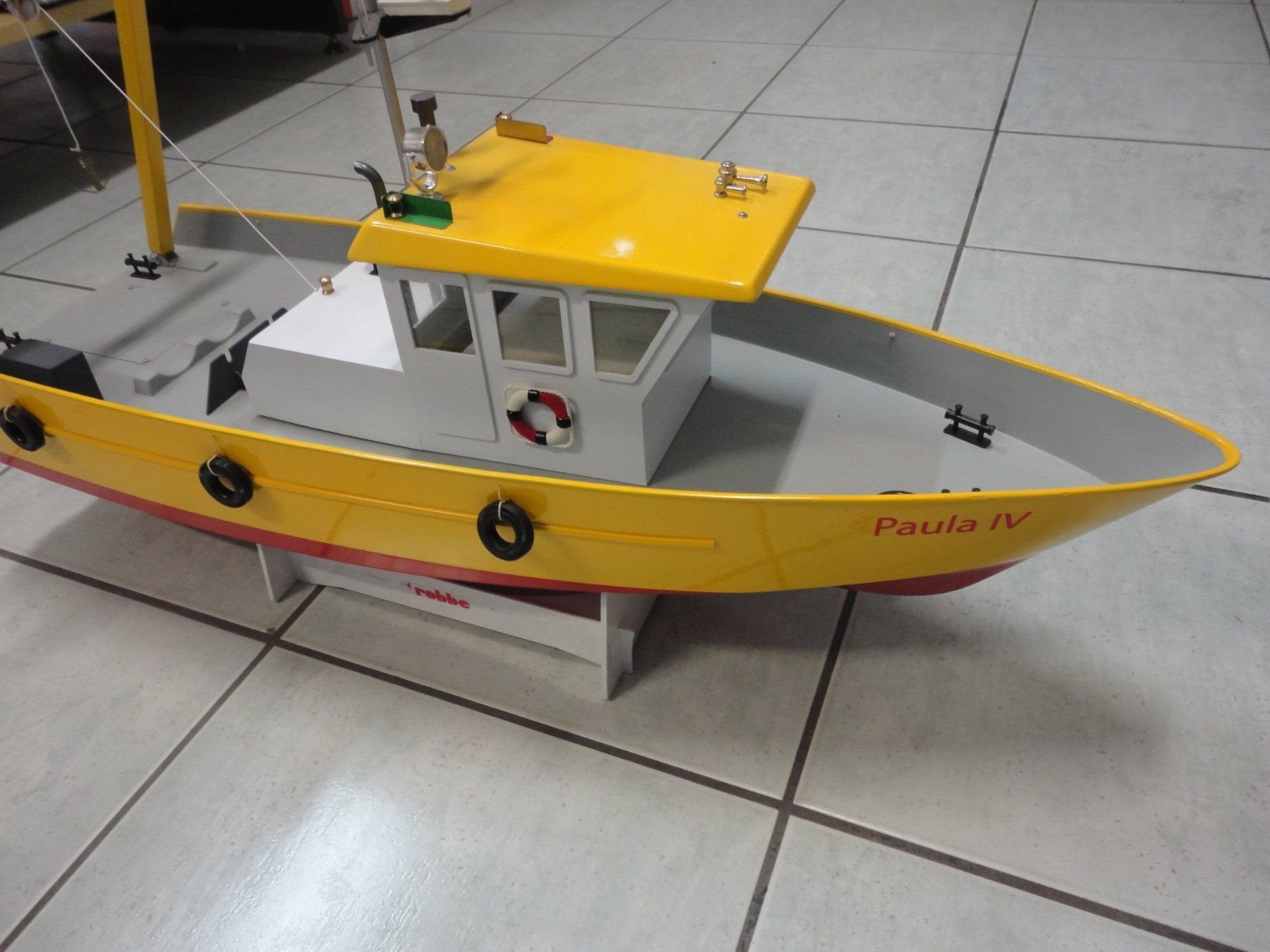 Robbe Modellismo RC: Paula  ARBEITSSCHIFF MIT BERGEKRAN – Nuovo e nell'imballaggio originale da Horgen venduto da RcModell 6