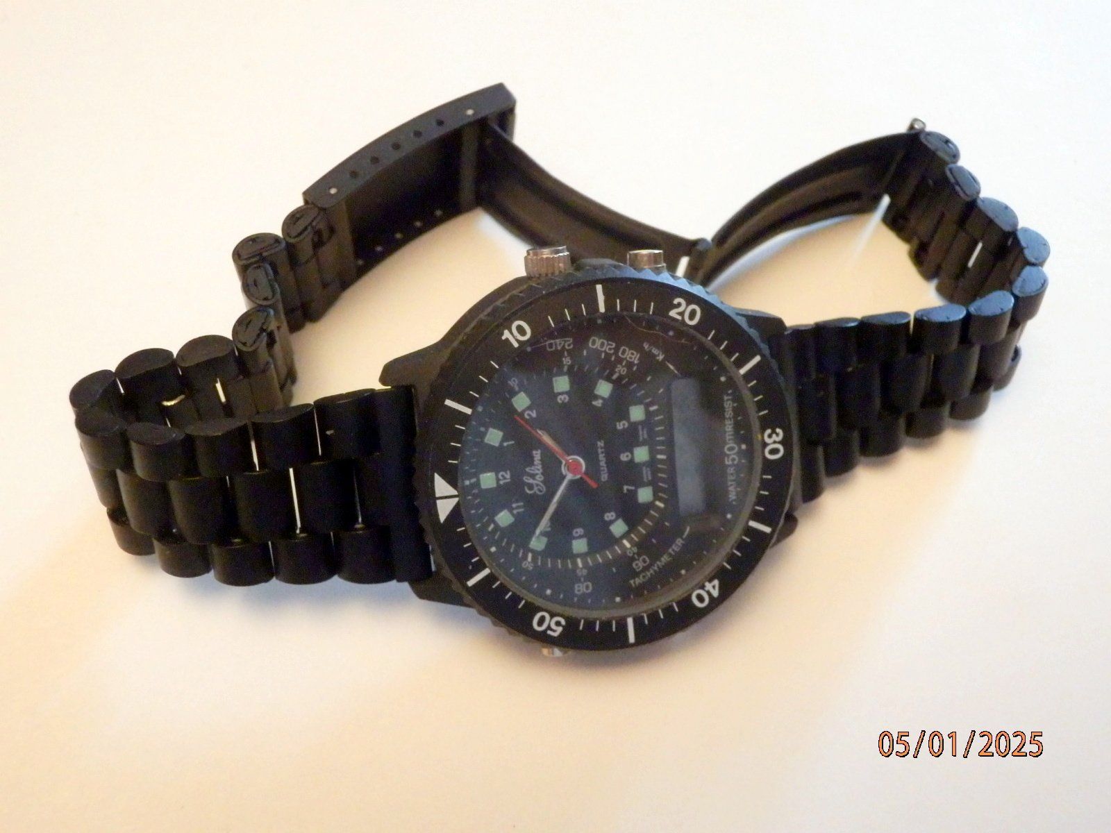 Orologi: Solina, Quartz, Multifunktion, 39mm, digital und analog, neu – Usato da Ueberstorf venduto da dinbau 3
