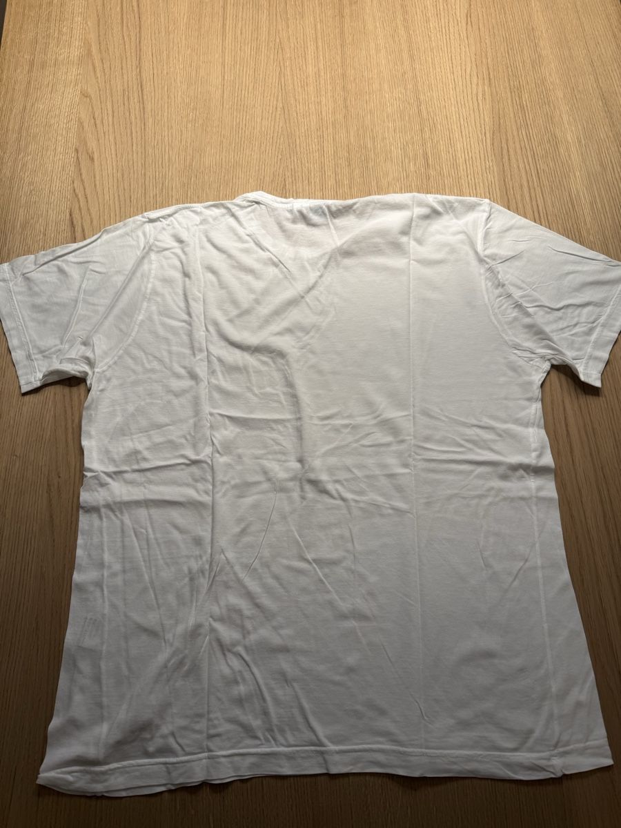 T-shirts: Aspesi tshirt, really thin, white size L, 100% cotton – Neuf (Voir description) à Zug par SebastianSonderegger 2