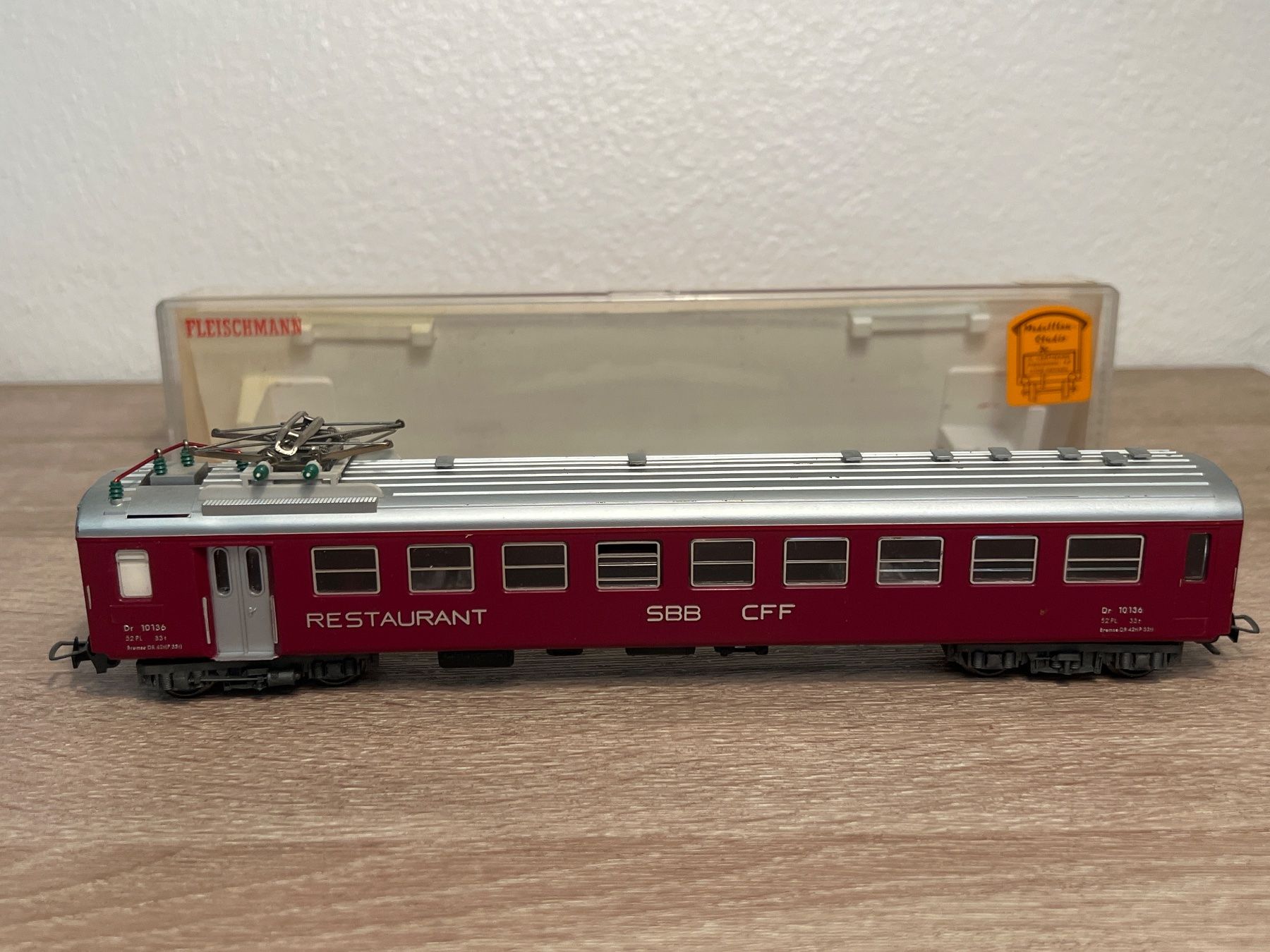 Fleischmann Modelleisenbahnen: Fleischmann 5131 Restaurant SBB H0 OVP – Gebraucht aus St-Aubin-Sauges von tantome