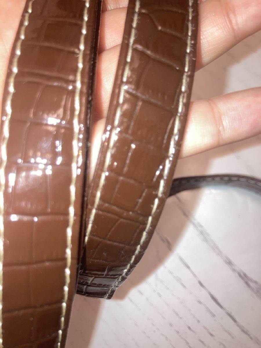 Autres vêtements & accessoires: Replacement Bag Strap Brown Crocodile Pattern Adjustable – D'occasion à Zürich par sele_x 2