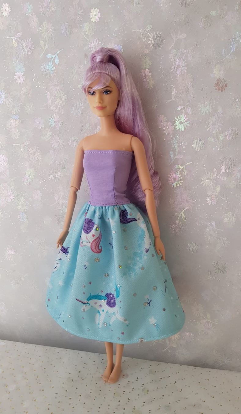 Bambole: Barbie Kleid – Nuovo (secondo la descrizione) da Lachen SZ venduto da Sakura4hime 2