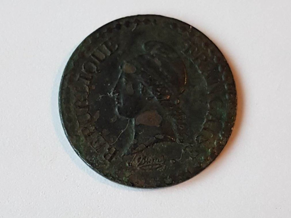 Tutti le monete: Un Centime 1851 – Usato da Zürich venduto da Hamaster 1