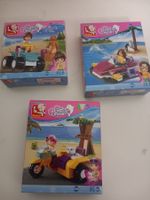 3 Sluban Girl's Dream Sets, lego kompatibel
