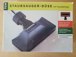 Staubsaugerdüse mit Fusselbürsten passt für alle Staubsauger