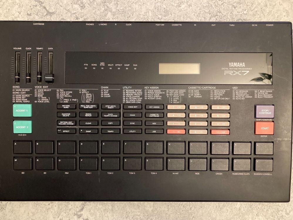 Yamaha Rx7 Digitale Drummachine (Gebraucht) in Zürich für CHF 125 – mit ...