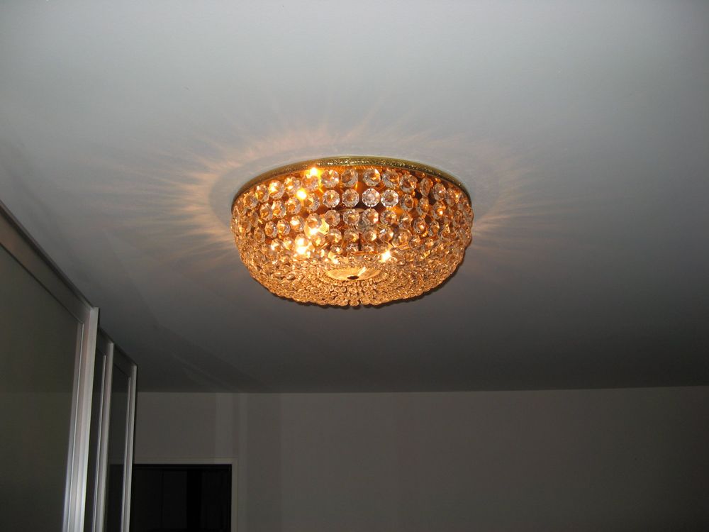 Seear Lights Lampenhülse Für Kronleuchter – Glasperlen-Mantel, 72 Mm, 6 Farben, Transparent – Für Kerzen-Glühbirnen, 60